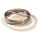 American Metalcraft RDC14 Dough Cutting Ring, 14 in ID x 3 in High, Stainless Steel
