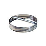 American Metalcraft RDC8 Dough Cutting Ring, 8 in ID x 3 in H, Stainless w/ Welded Handle