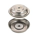 American Metalcraft TB75 Pellet Base, For 12-3/4 in Diameter Plates, Stainless, Double Walled