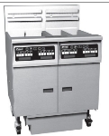 Pitco 1-SF-SE14TXC-S 208 Twin 25-30-lb Tank Fryer w/ Filter, Computer, Cord & NEMA, 208/3 V