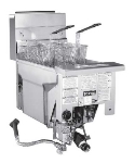 Pitco SG14RDIS LP 40-50-lb Drop In Fryer w/ Millivolt Controls, 122,000-BTU, LP