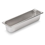 Vollrath 30542 Super Pan II, Half Size Long, 4 in Deep, Stainless Steel