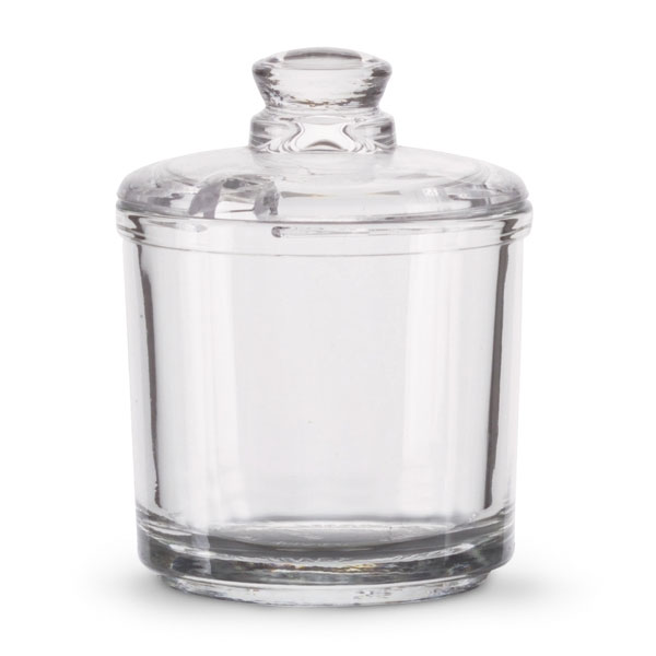 Vollrath 527 6-oz Condiment Jar with Lid - Glass