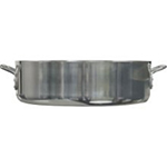 Vollrath 7356 Arkadia Aluminum Brazier, 40 qt