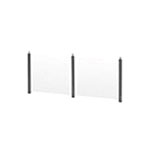 Vollrath 89262 Traditional Breath Guard, Vertical Cafeteria, For 4 Well Servers