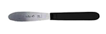 Vollrath 594008 Sandwich Spreader Knife w/ Poly Handle, Scallop, 3.5-in, Stainless