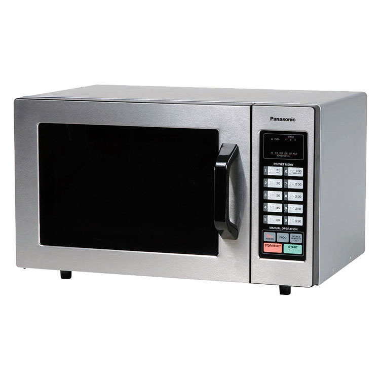 Panasonic NE1054F 1000w Commercial Microwave with Touch Pad, 120v
