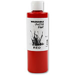 Gold Medal 7730 Washable Paint, Red, (12) 8 oz Bottles Per Case, Use With # 7748