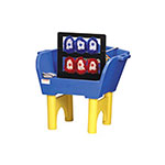 Gold Medal 7765 Whiz Bang Carnival Game Insert, Six Cart Game Board, Base Sold Separate