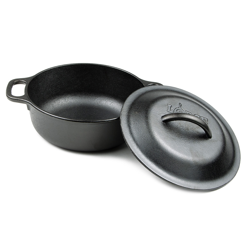 Lodge L2SP3 2qt Cast Iron Braising Pot