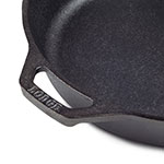 Lodge L8SK3 10.25" Round Cast Iron Seasoned Skillet, 2" Deep