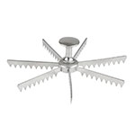 Update International APM-07 7-Cut Cast Aluminum Pie & Cake Marker