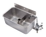 Krowne 16-153L Low Lead Front Mount Dipperwell, Includes Faucet With Shutoff