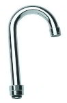 Krowne 21-427L 3.5-in W Low Lead Gooseneck Spout w/ T&S Adapter