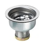 Krowne 23-130 Long Shank Sink Drain w/ Basket, Stainless Steel