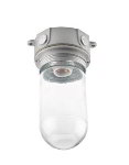 Krowne 25-113 Refrigeration Vaporproof Light Fixture, Shatterproof w/ Wire Guard