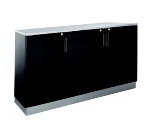 Krowne BR72L 72-in W Backbar Storage Cabinet, Left Remote Refrigeration Hook-Up