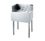 Krowne KR18-C42L Underbar Drainboard w/ 7-in Rear & Left End Backsplash, 42 x 19-in