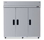Hoshizaki RH3-SSE-FS 3-Section Reach In Refrigerator w/ Solid Doors, Energy Star, 73.7-cu ft