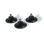 Vita Mix 1413 Feet Replacement Kit w/ 3-Rubber Suction Cup Feet, Rinse-O-Matic