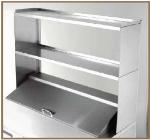 TRUE Refrigeration 914984 Double Utility Shelf, 60-3/8 in x 12 in x 33 in H, for TSSU6016