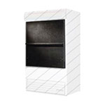 TRUE Refrigeration 882754 Vandal Panel for TAC48, Black, Field Installed