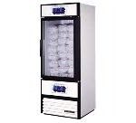 TRUE Refrigeration GDIM-26 Ice Merchandiser, 1 Section, (50) 8 lb Bag Cap, W/Tank, 26 cu ft