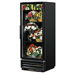 TRUE Refrigeration GDM-12FC Floral Merchandiser, 1 Section/Glass Door, 2 Shelves, 12 cu ft
