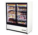 TRUE Refrigeration GDM-41SL-54 Convenience Store Cooler,  2 Sec/Glass Slide Drs, 6 Shelves, 17 cu ft