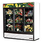 TRUE Refrigeration GDM-69FC 3-Section Sliding Glass Door Floral Merchandiser, 69-cu ft