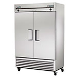 TRUE Refrigeration T-49DT Refrig/Freezer, Reach-in, 2 Section/SS Doors, 23 Ref/23 Frzr cu ft