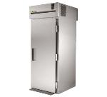TRUE Refrigeration TA1RRT-1S-1S Refrigerator, Roll-Thru, 1 Section, 2 Doors, Ramp, 37 cu ft