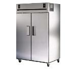 TRUE Refrigeration TA2DT-2S Refrig/Freezer, 2 Section/Doors, 6 Shelves, 26 cu ft each side