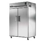 TRUE Refrigeration TA2FPT-2S-2S Freezer, Pass-Thru, 2 Section, 4 SS Doors, 6 Shelves, 56 cu ft