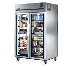 TRUE Refrigeration TA2RPT-2G-2S Pass Thru Refrigerator, Glass Front & Solid Rear Door, 49-cuft