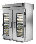 TRUE Refrigeration TA2RRT-2G-2S Refrigerator, Roll-Thru, SS, 2 Section, 4 Glass Doors, Ramp, 75 cu ft