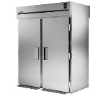 TRUE Refrigeration TA2RRT-2S-2S Refrigerator, Roll-Thru, SS, 2 Section, 4 Doors, Ramp, 75 cu ft