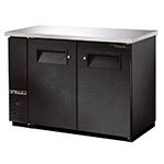 TRUE Refrigeration TBB-24-48 24 in D Back Bar Cooler, 2 Section/Doors, Holds (82) 6-Packs