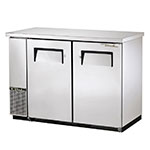 TRUE Refrigeration TBB-24-48-FR-S Food Rated Back Bar Cooler, Stainless, Holds (104) 6-Packs