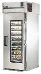 TRUE Refrigeration TG1RRT-1G-1S Roll Thru Refrigerator w/ Ramp, Glass & Solid Doors, 37-cu ft