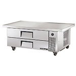 TRUE Refrigeration TRCB-52-60 60 in Top Refrig Chef Base, 1 Section, 2 Drawers