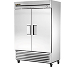 True T-49 54" Two Section Reach-In Refrigerator, (2) Solid Door, 115v