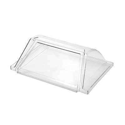 eQuipped RG1824SG Sneeze Guard for RG1824 Hot Dog Roller Grill - Acrylic, Clear