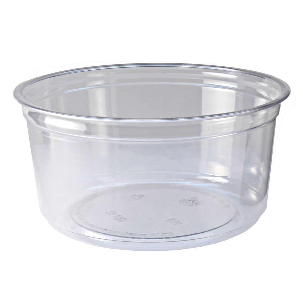 Fabri-Kal RD12 12-oz Alur™ Round Container - Plastic, Clear