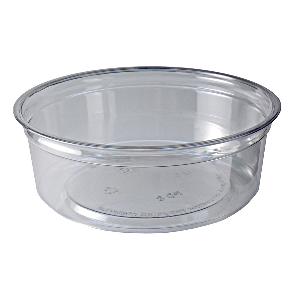 Fabri Kal Rd8 8 Oz Alur™ Round Container Plastic Clear