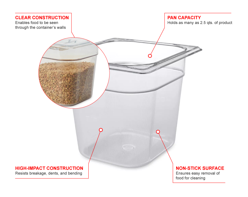 Rubbermaid 106p Features