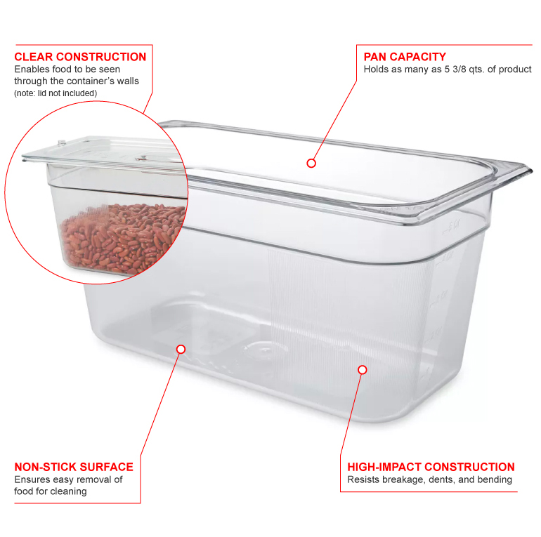 Rubbermaid 118p Features