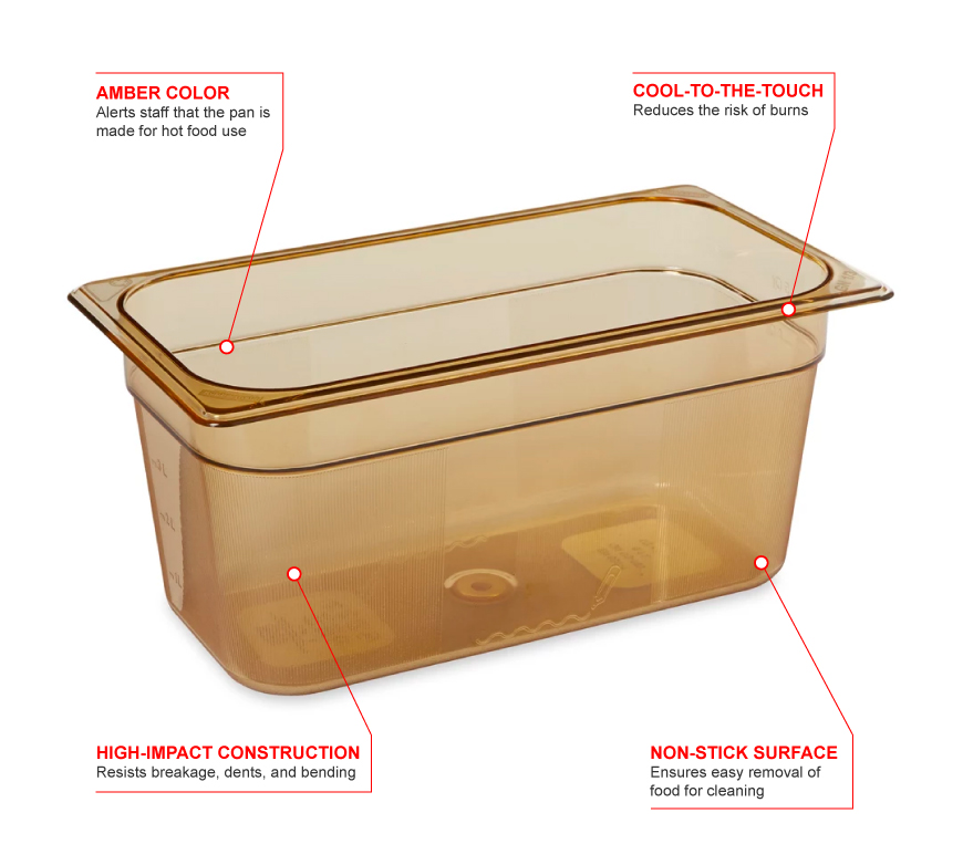 Rubbermaid 218p Features