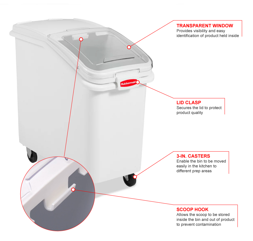 Rubbermaid 360288 Features