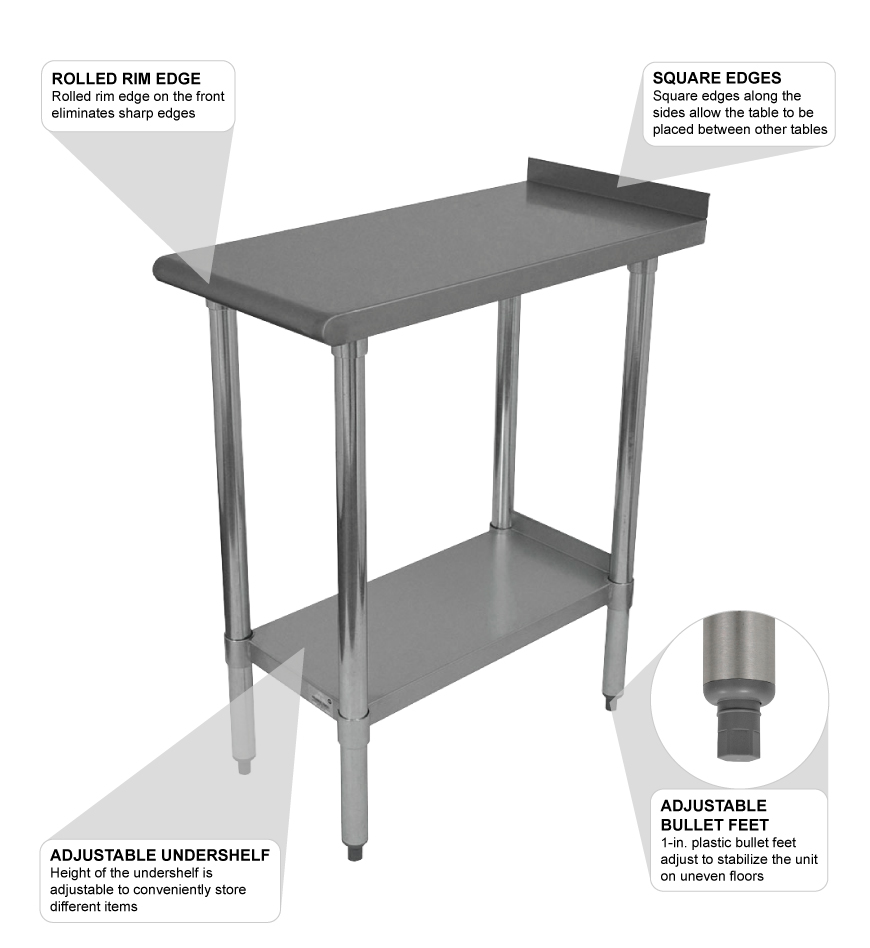 Advance Tabco ft3012x Features